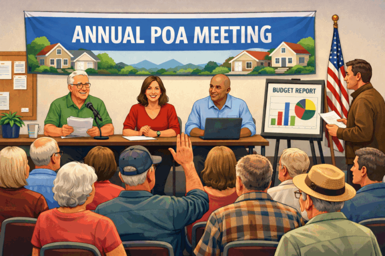 Notice of the 2026 Annual Property Owners Association Meeting